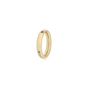 NEW QUDO women's basic small ring in gold